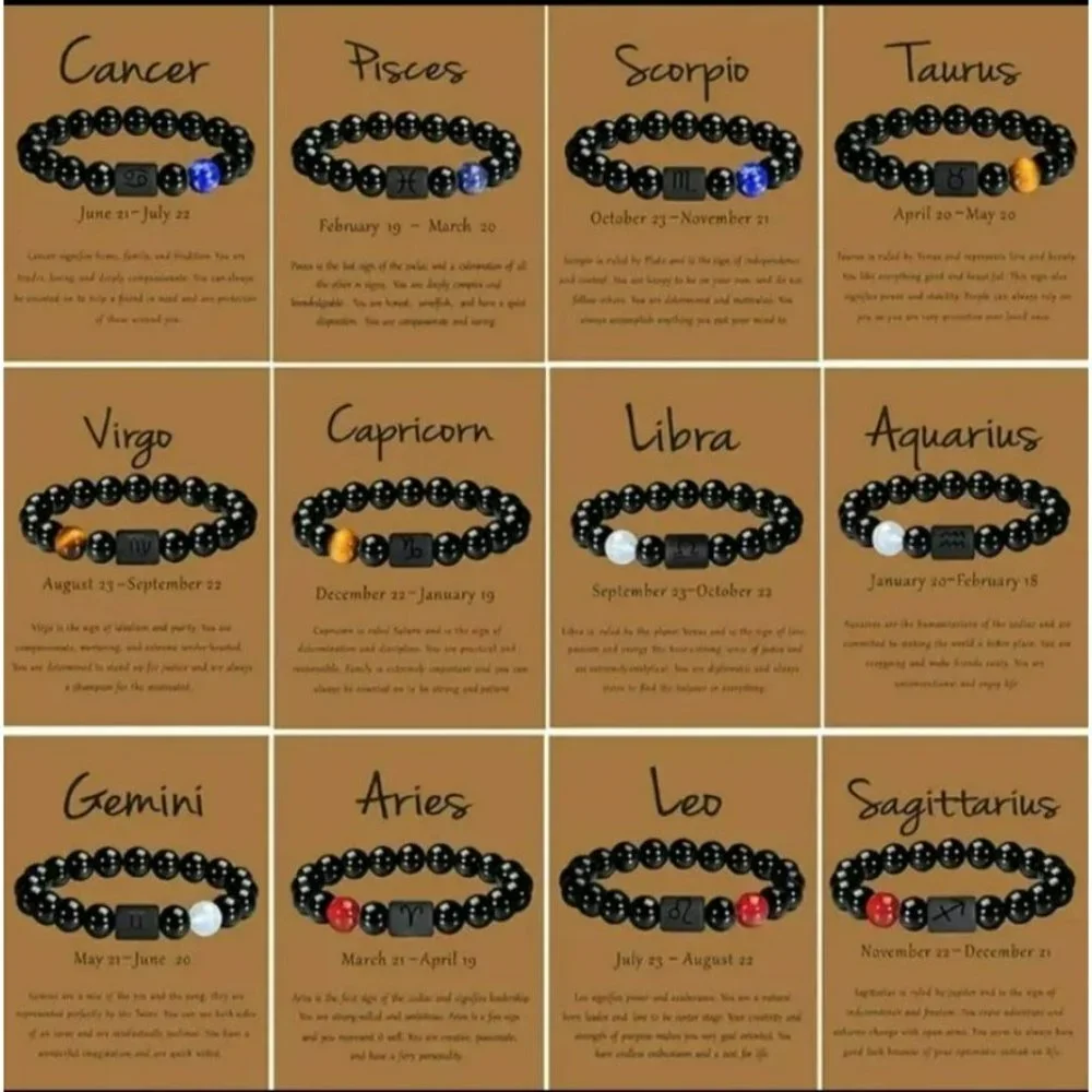 Constellation Bracelet 1pcs twelve